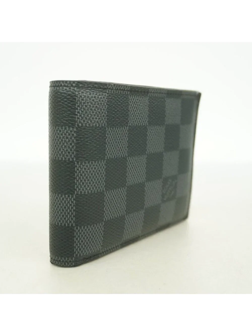 Louis Vuitton Wallet Damier Graphite Portefeuille Amerigo NM Black Gray